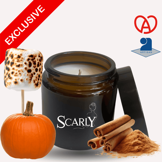 Bougie édition limitée - Citrouille Vanille - 20h - Scarly Shop