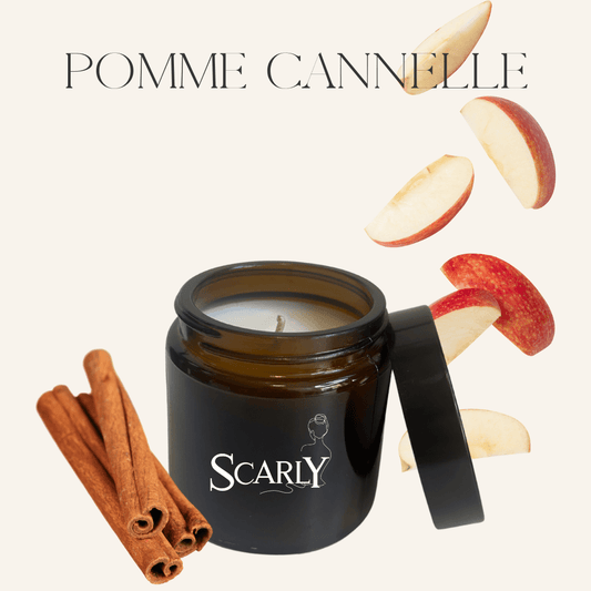 Bougie édition limitée - Pomme cannelle - Scarly Shop