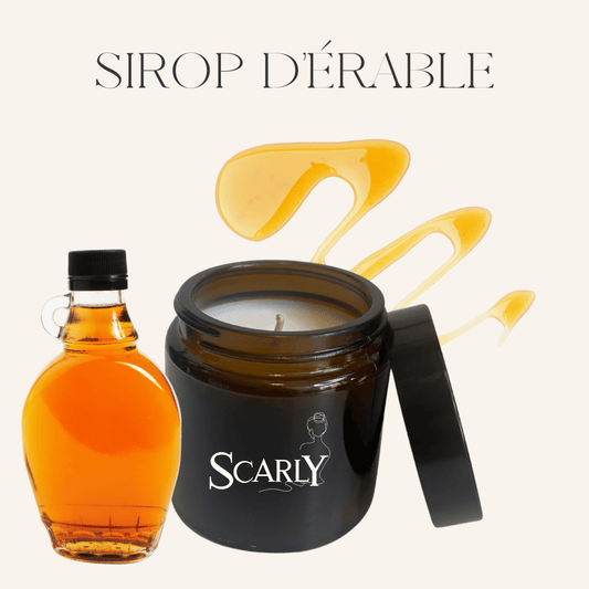 Bougie édition limitée - Sirop d'érable - Scarly Shop