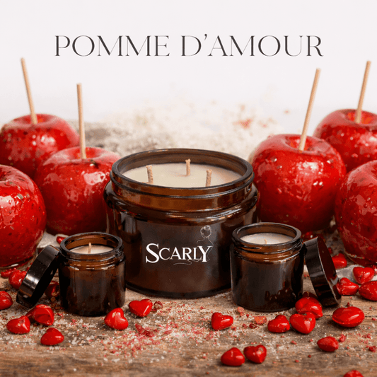 Bougie Pomme d'amour - Scarly Shop