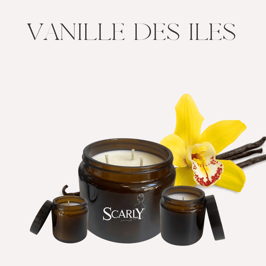 Bougie Vanille des iles - Scarly Shop