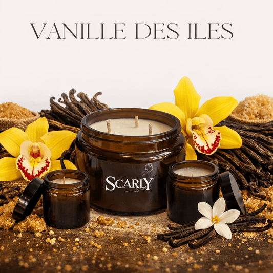Bougie Vanille des iles - Scarly Shop