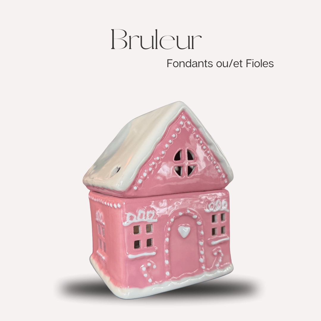 Bruleur Maison rose - Scarly Shop