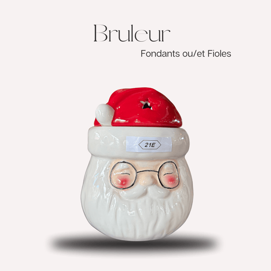 Bruleur Tête papa Noël - Scarly Shop
