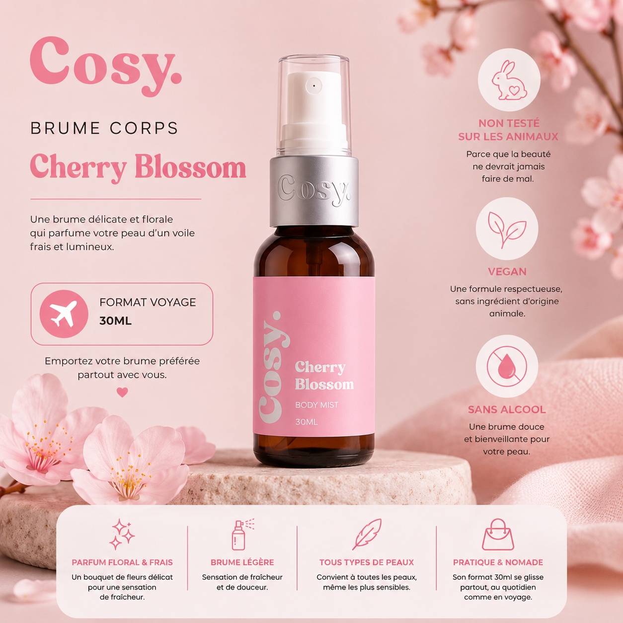 Brume Voyage - Cherry bloosoom - fleur de cerisier