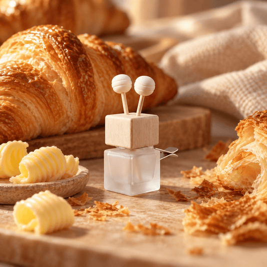 Diffuseur Voiture Artisanal Croissant aux beurre | Sain & Sans Toxines | Scarly Shop - Scarly Shop