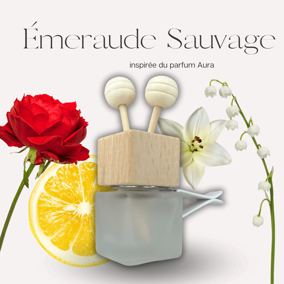 Diffuseur voiture - Emeraude Sauvage - Scarly Shop