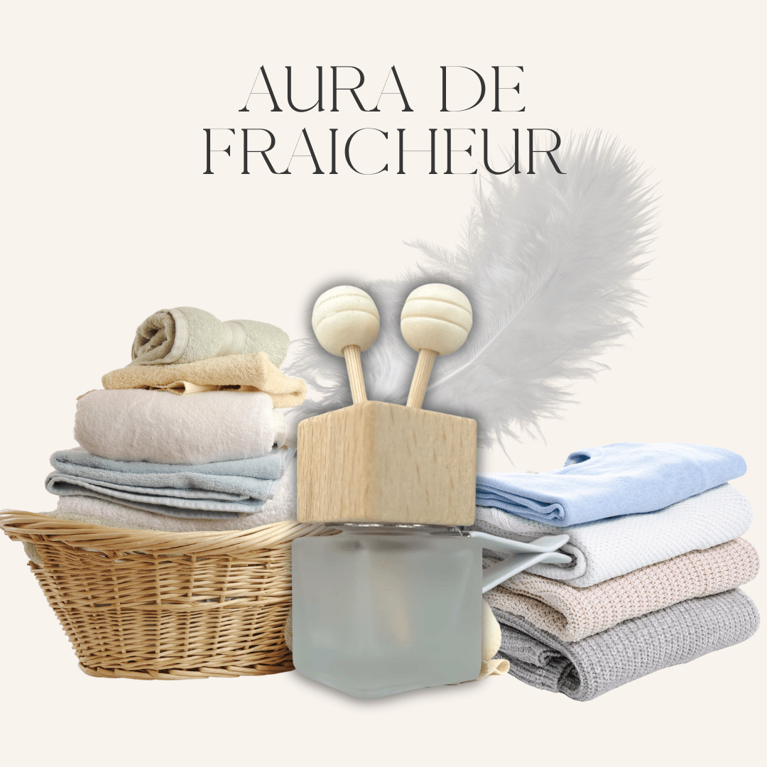 Diffuseur voiture - lessive - Aura de fraicheur - Scarly Shop
