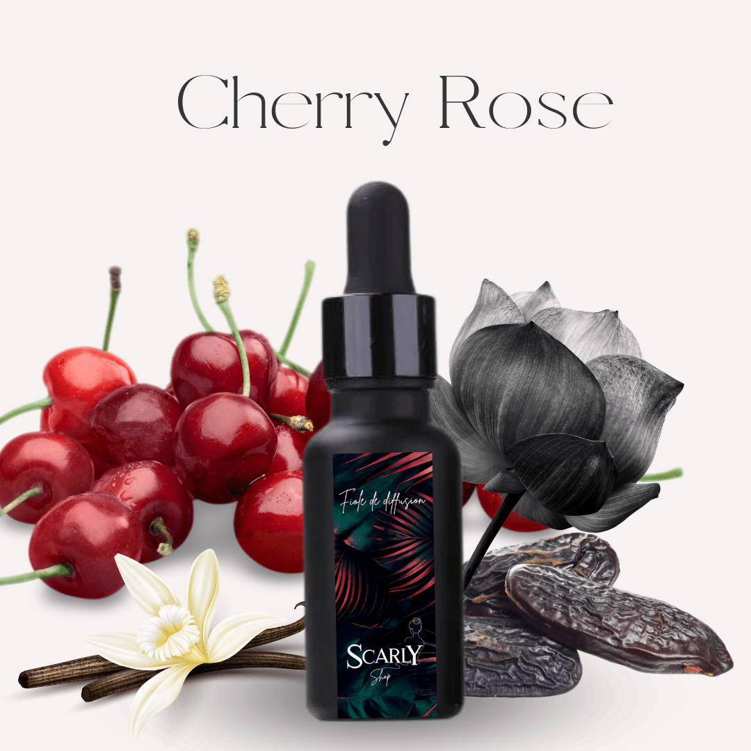 Fiole de diffusion - Cherry rose - Scarly Shop