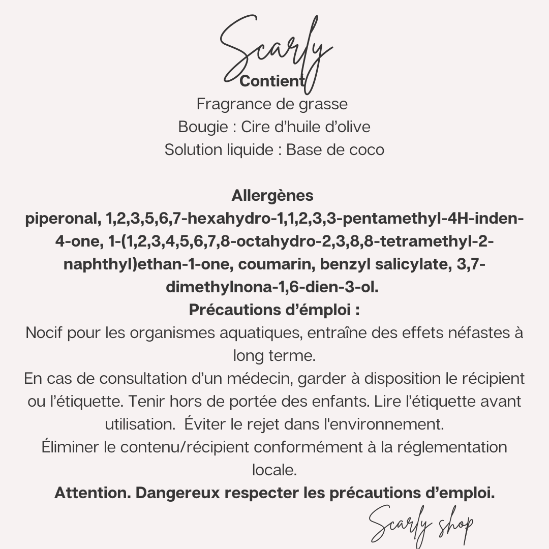 Lessive Scarly - Scarly Shop