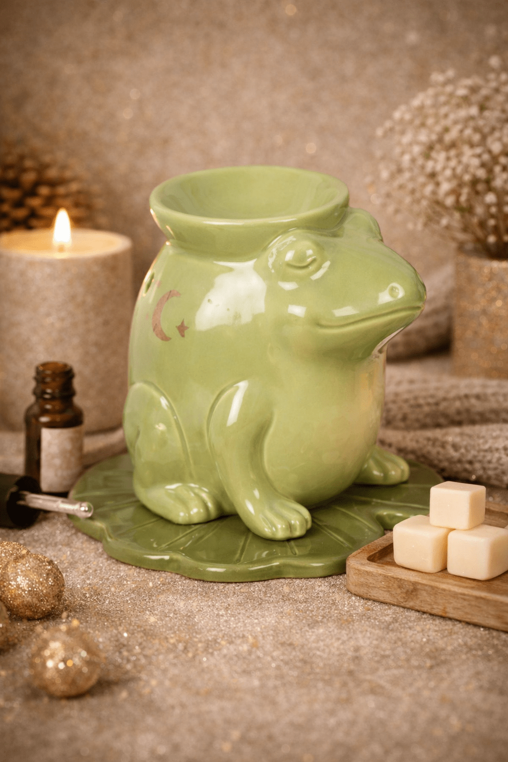 Précommande - Brûleur 'Grenouille verte" - Scarly Shop