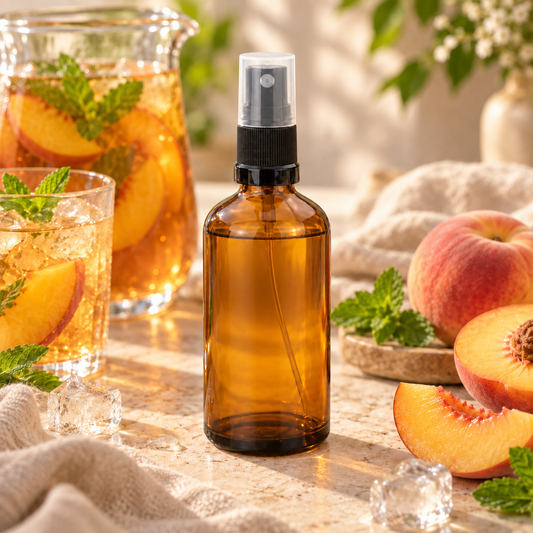 Spray d'Ambiance 100ml Thé Glacé Pêche | Parfum d'Intérieur | Scarly Shop